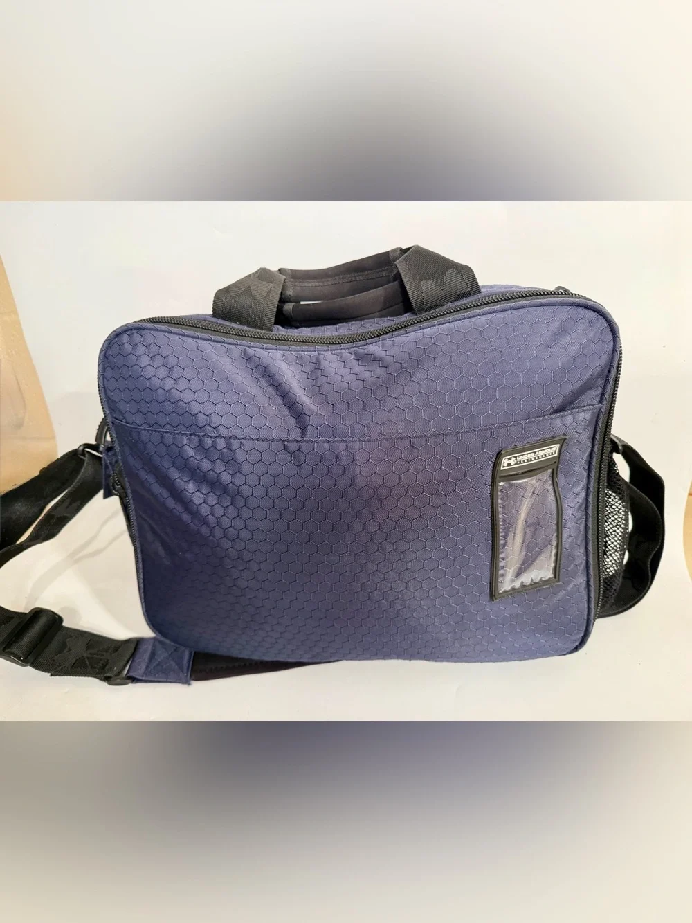 Under Armour Performance Storm Duffle Bag Blue Medium Gym Travel Sports Athletic
